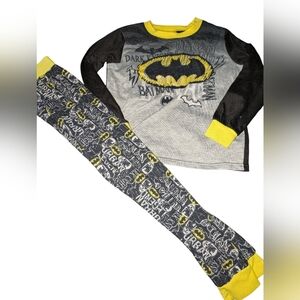 Batman Kids Pajama Set - Black and Yellow